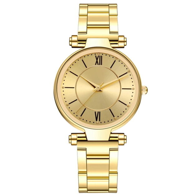 Casual Ladies Watch with Stainless Steel Watch