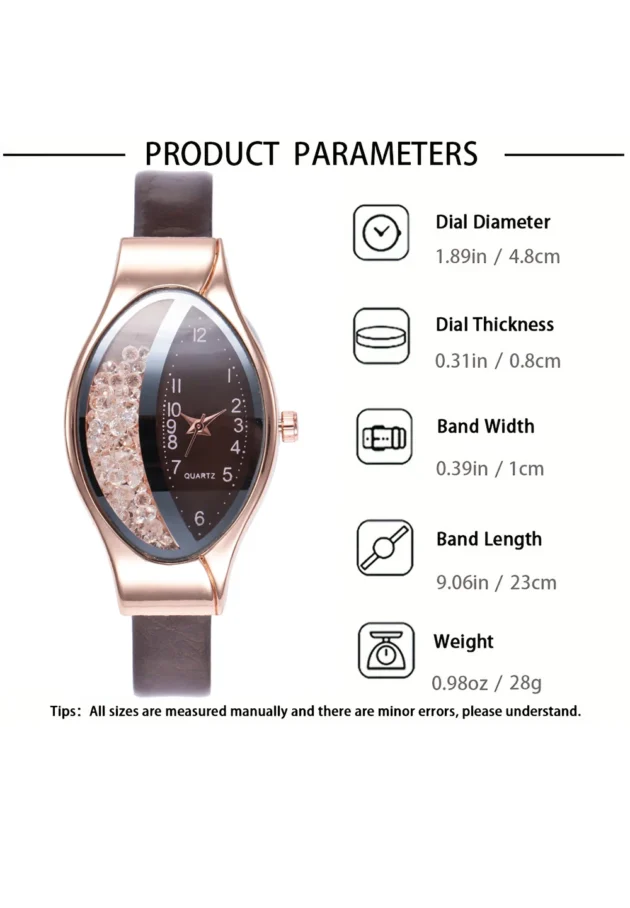 leather luxury watch set